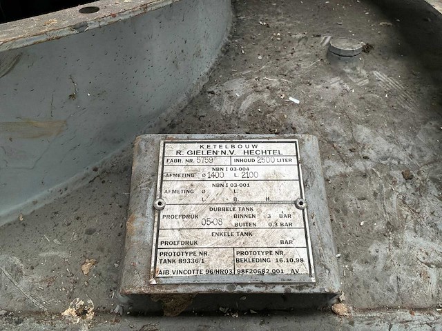 R. gielen ketelbouw opslagtank - afbeelding 5 van  12