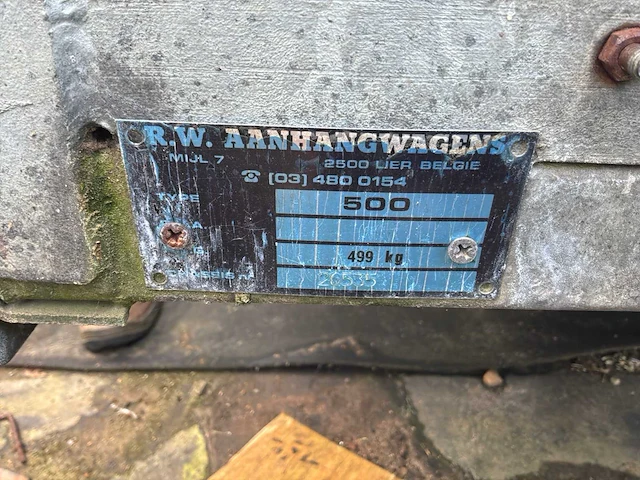 R lier 500 aanhangwagen - afbeelding 9 van  9