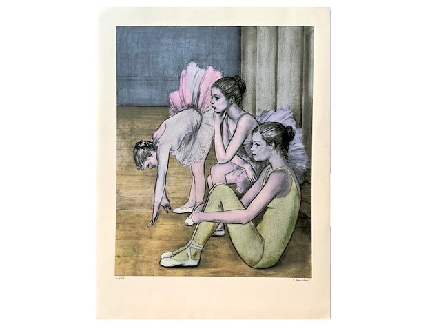 R. smolders - danseressen - afbeelding 1 van  4