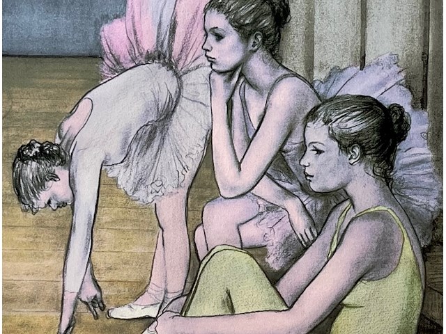 R. smolders - danseressen - afbeelding 2 van  4