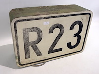 R23 verkeersbord met verlichting - afbeelding 1 van  7