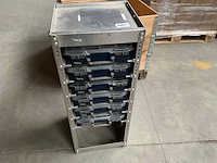 Raaco rek aluminium incl 6 carrylites - afbeelding 1 van  8