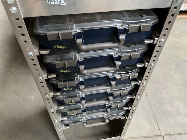 Raaco rek aluminium incl 6 carrylites - afbeelding 2 van  8