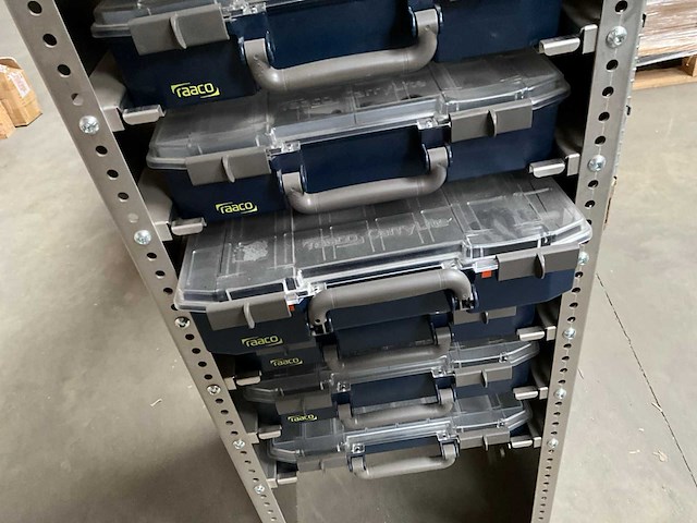 Raaco rek aluminium incl 6 carrylites - afbeelding 4 van  8
