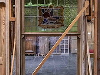 Raam met rolluik <windels> en brandglas, zonder marmeren tablet - afbeelding 2 van  6