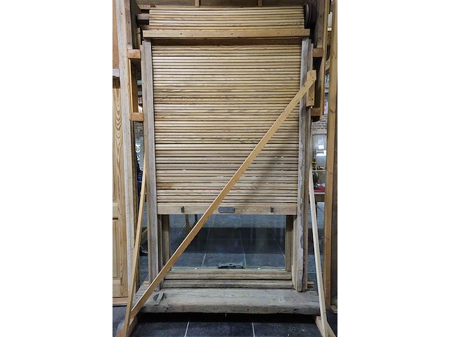 Raam met rolluik <windels> en brandglas, zonder marmeren tablet - afbeelding 4 van  6