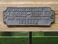 Raam met rolluik <windels> en brandglas, zonder marmeren tablet - afbeelding 6 van  6