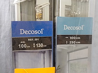 Raamdecoratie (lamellen) 3 stuks - afbeelding 3 van  5