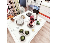 Raamdecoratieset: glazen bellen en accessoires - afbeelding 1 van  1