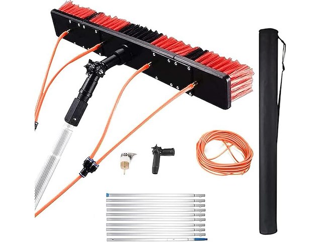 Raamreiniger met telescoopsteel 10,5m - afbeelding 1 van  8