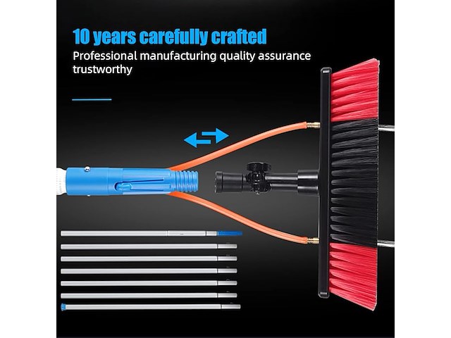 Raamreiniger met telescoopsteel - afbeelding 5 van  8