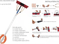 Raamreiniger met telescoopsteel - afbeelding 4 van  8