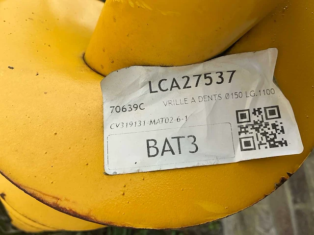 Rabaud cw30 grondboor - afbeelding 8 van  8