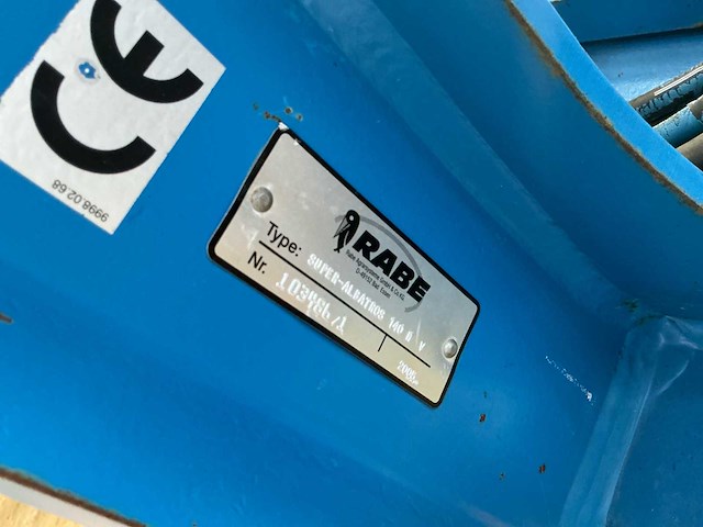 Rabe super-albatros 140mv 5-schaar variabele wentelploeg (vario) met transportwiel ploeg - afbeelding 5 van  14