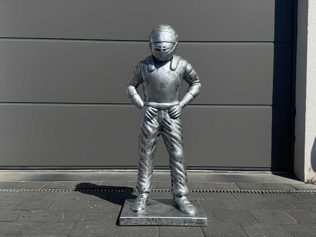 Racing pilot h100cm silver - afbeelding 1 van  1