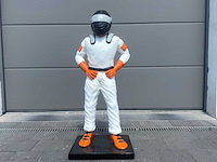 Racing pilot h100cm white - afbeelding 1 van  2