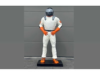 Racing pilot white h160cm - afbeelding 1 van  1