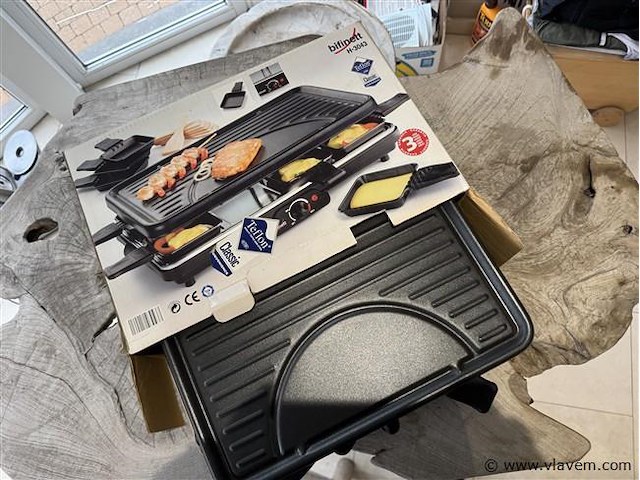 Raclette grill bifinett nieuw - afbeelding 1 van  1