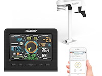Raddy wf-100c lite 13-in-1 draadloos weerstation - afbeelding 1 van  6