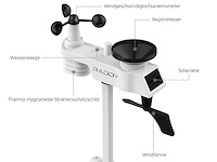 Raddy wf-100c lite 13-in-1 draadloos weerstation - afbeelding 3 van  6