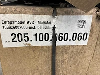 Rader opbergkoffer rvs vrachtwagen (2x) - afbeelding 2 van  4