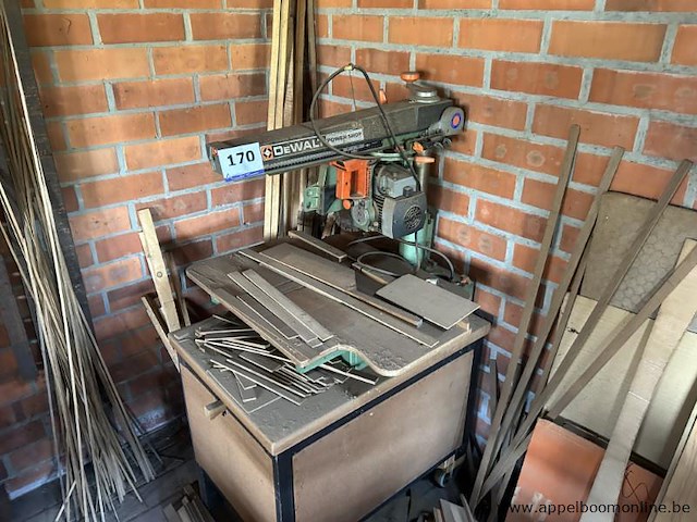 Radiaalzaagmachine dewalt power shop, stationair model. - afbeelding 1 van  3
