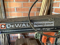 Radiaalzaagmachine dewalt power shop, stationair model. - afbeelding 2 van  3