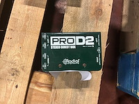 Radial pro d2 stereo direct di box (2x) - afbeelding 1 van  2