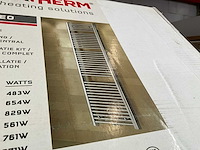 Radiatherm linteo handdoekradiator (2x) - afbeelding 1 van  3