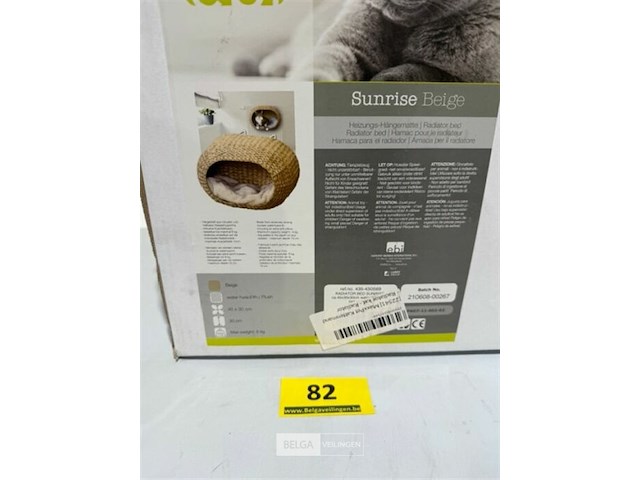 Radiator bed voor katten 45 x30 cm - afbeelding 2 van  3