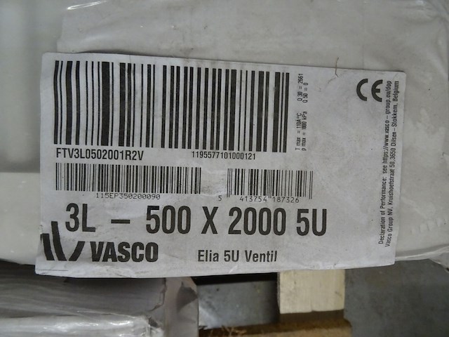 Radiator vasco radiator 3l-500x2000 5u - afbeelding 2 van  2