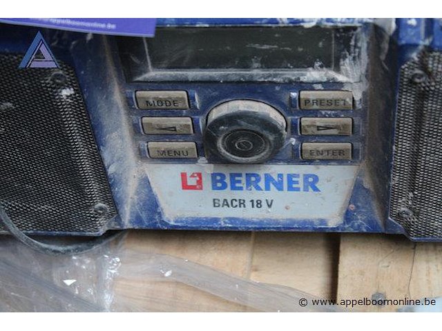 Radio - berner - bacr 18 v - afbeelding 2 van  2