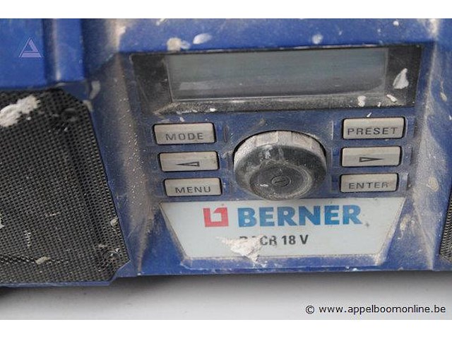 Radio - berner - ca 18 v - afbeelding 2 van  2
