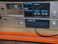 Radio , cassettespeler en receiver sanyo - afbeelding 6 van  6