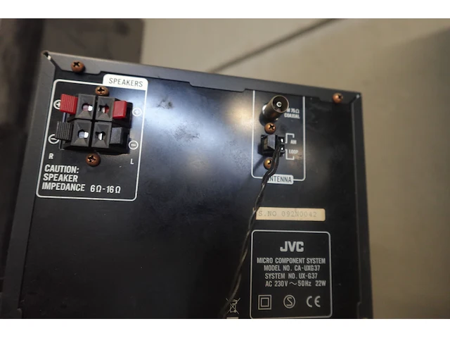 Radio jvc - afbeelding 5 van  5