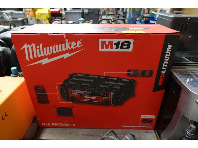 Radio milwalkee (m18 prcdab+-0 packout bouwradio, ongebruikt) - afbeelding 5 van  5