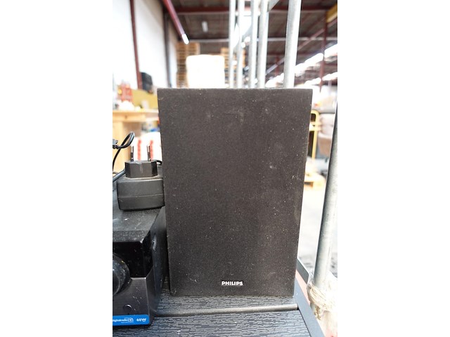 Radio philips + 2x luidspreker - afbeelding 3 van  7