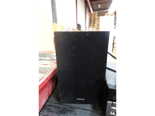 Radio philips + 2x luidspreker - afbeelding 4 van  7