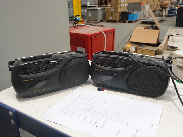 Radio philips + 2x luidspreker - afbeelding 7 van  7