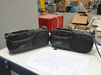 Radio philips + 2x luidspreker - afbeelding 7 van  7