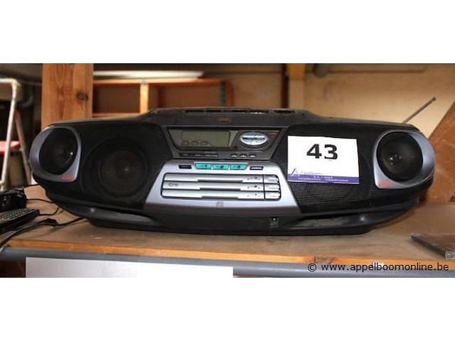 Radio/cd speler jvc - afbeelding 1 van  2