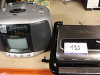 Radio/tv plus toaster tefal - afbeelding 1 van  3