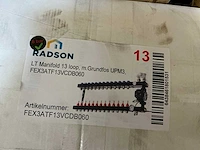 Radson vloerverwarming lt-verdeler (13 circuits) - afbeelding 6 van  6