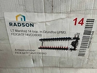 Radson vloerverwarming lt-verdeler (14 circuits) - afbeelding 6 van  6