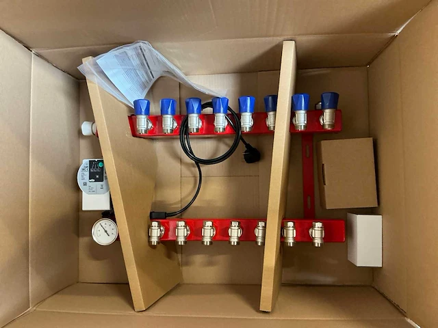 Radson vloerverwarming lt-verdeler (8 circuits) - afbeelding 1 van  4