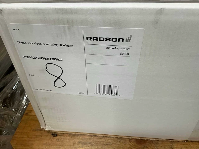 Radson vloerverwarming lt-verdeler (8 circuits) - afbeelding 4 van  4