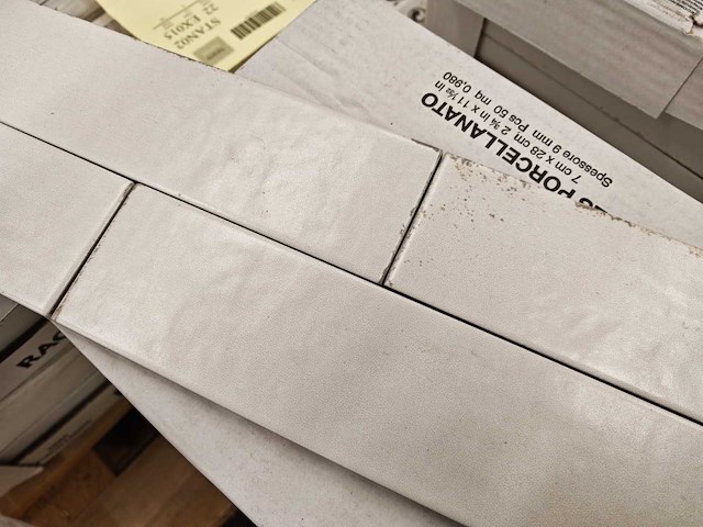 Ragno eden bianco glans wandtegel 7x28 cm 14,7 m² - afbeelding 7 van  7