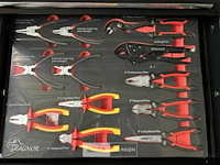 Ragnor 13 drawers roller cabinet - afbeelding 2 van  15