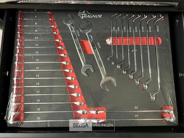 Ragnor 13 drawers roller cabinet - afbeelding 8 van  15
