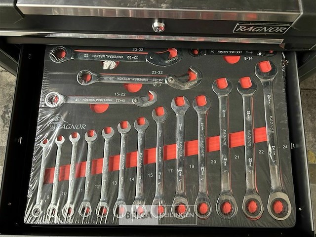 Ragnor 7 drawers roller cabinet - afbeelding 20 van  21